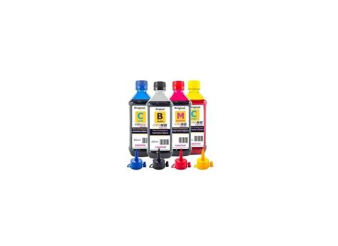 Kit Tinta Epson Impressora L L L L Cassmar Cmyk X Ml