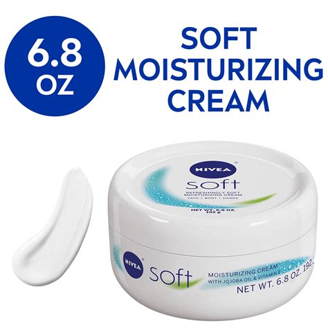 Nivea Soft Cream Refreshingly Soft Moisturizing Cream Body Cream Hand Cream And Face Cream