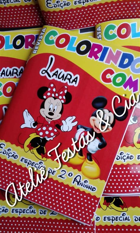 Revistinha Para Colorir Do Mickey S Fari Elo