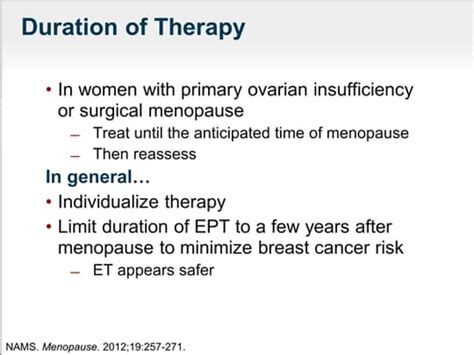 Menopausal Symptoms What When And How To Treat Transcript