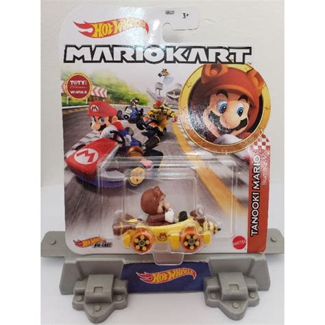 Hot Wheels Mario Kart Tanooki Mario Raro Shopee Brasil