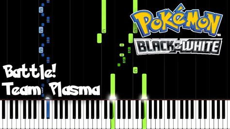 Battle Team Plasma Pokémon Black and White Piano Tutorial