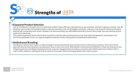 Ulta Beauty Swot Analysis