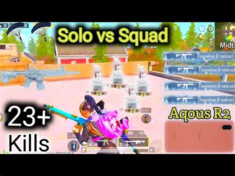 Kills Solo Vs Squad Rush Gameplay In Livik Aqous R Best