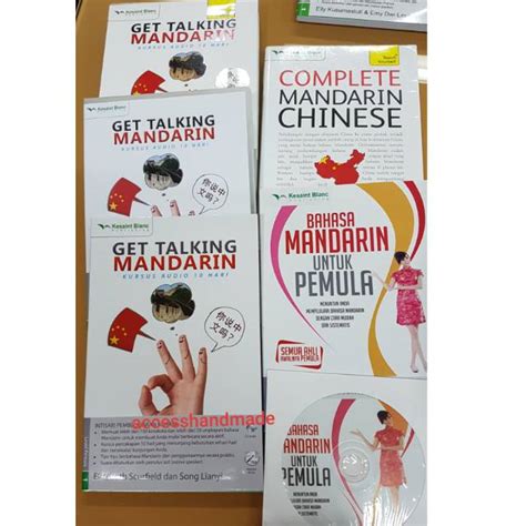 Jual Buku Bahasa Mandarin Pemula Sehari Hari Get Talking Mandarin