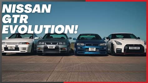 Revving Through History The Nissan Gtr Evolution Youtube