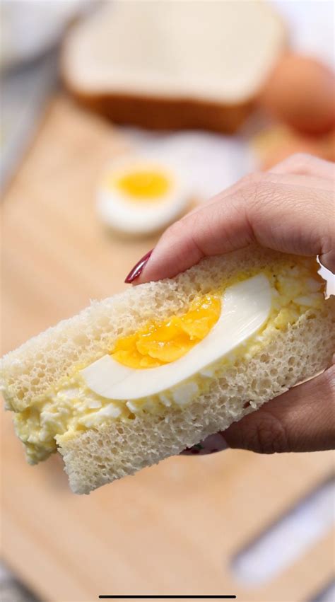 Tamago Sando Japanese Egg Salad Sandwich