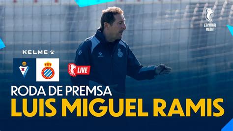 Live Roda De Premsa De Luis Miguel Ramis Pr Via A Leibar