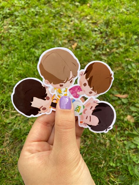 BTS Island In The Seom Game Stickers Namjoon Jin Yoongi Etsy