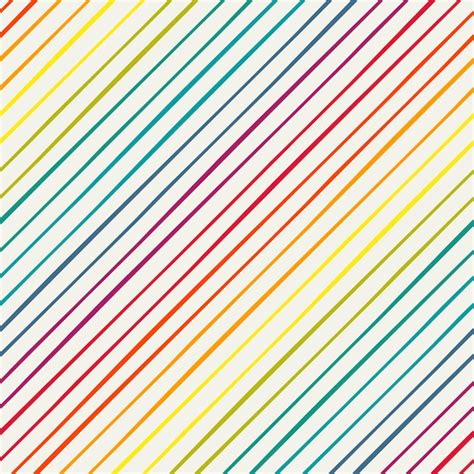 Premium Vector Seamless Pattern With Rainbow Diagonal Stripes