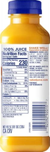 Naked Juice Orange Mango Smoothie 100 Flavored Juice Blend Drink 15 2