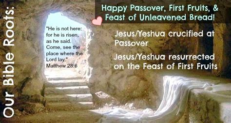 Ressurection Happy Passover Feast Of Unleavened Bread Feasts Of The