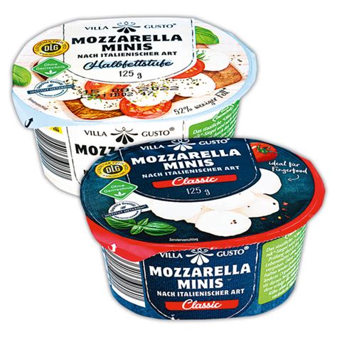 Villa Gusto Mozzarella Minis Von Norma Ansehen