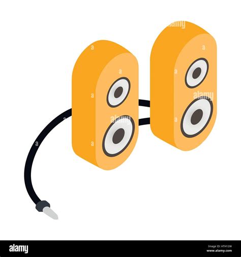 Computer speaker icon, cartoon style Stock Vector Image & Art - Alamy