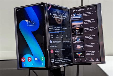 Уже в этом году Samsung может выпустить первый складной планшет ...