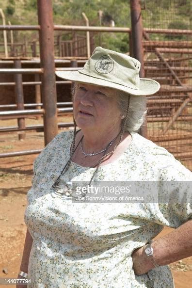 Daphne Sheldrick Of The David Sheldrick Wildlife Trust In Nairobi