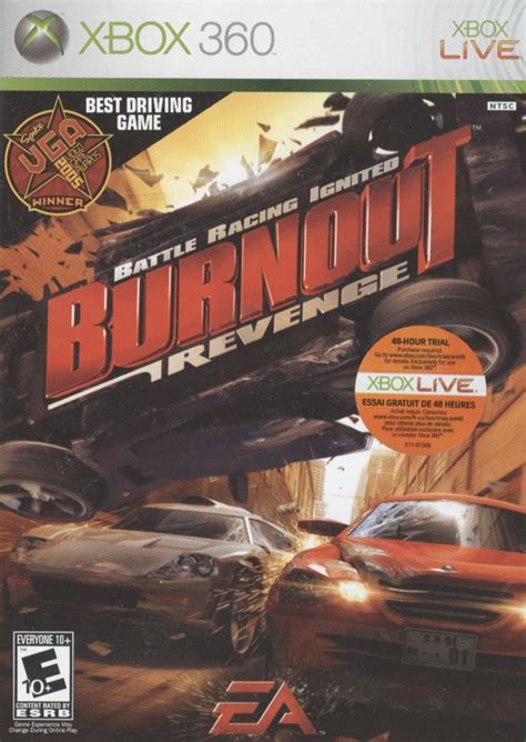 Burnout: Revenge (2006) Xbox 360 box cover art - MobyGames