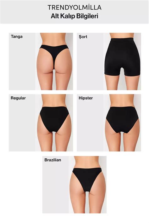 Buy Trendyol Black High Waist Regular Bikini Bottom Tbess Ba Online Zalora Philippines