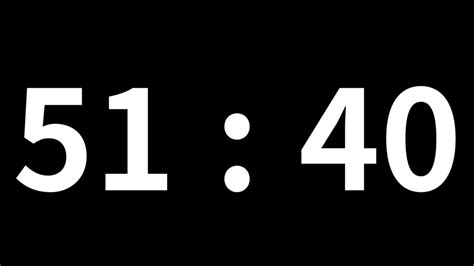 Minute Second Timer Second Timercountdown With