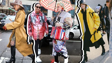 4 Rain Outfits Inspired by New York Street-Style Stars | Vogue