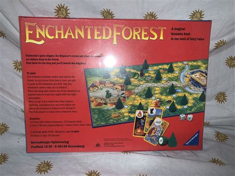 Enchanted Forest Vintage Board Game 1994 Ravensburger 100 Complete For