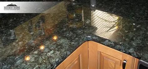 Color Spotlight Peacock Gold Granite Countertops In Chattanooga