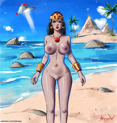 Tefia Egyptian Priestess Nude By AlexeyV Hentai Foundry