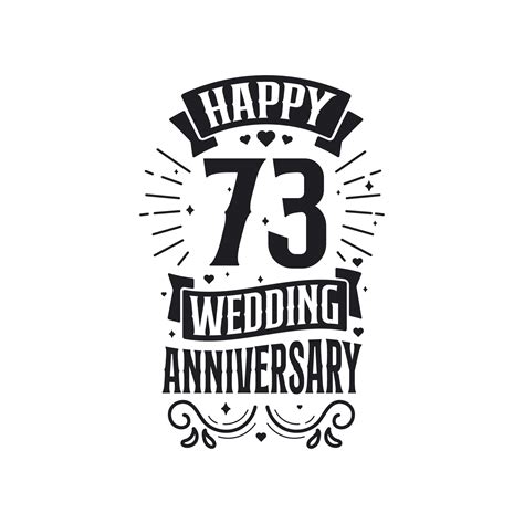 years anniversary celebration typography design happy  wedding