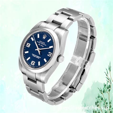 Rolex Air King Rolex Calibre M Men S Blue Dial