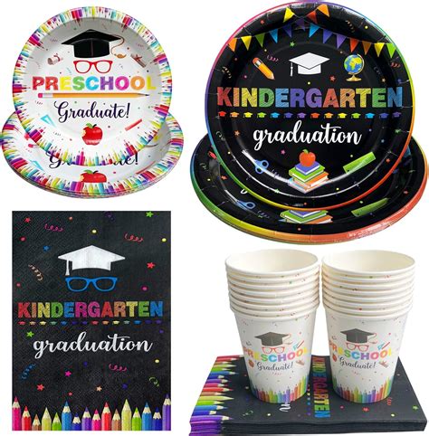 Amazon Cieovo Preschool Graduation Party Pack Serves 16 Guest