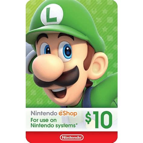 Nintendo Eshop Card USD 10 USA Account Digital PS Enterprise Gameshop