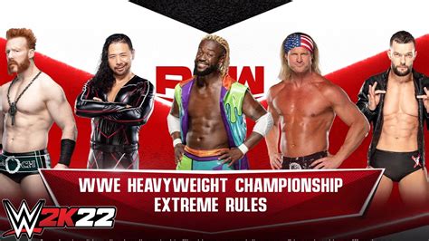 Nakamura Vs Sheamus Vs Kofi Vs Ziggler Vs Finn B Lor Championship