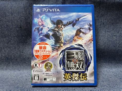 Yahooオークション Ps Vita 真・三國無双 英傑伝 極美品・新品・未