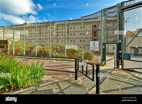 Peterhead Prison Museum Aberdeenshire Scotland the main entrance gate ...