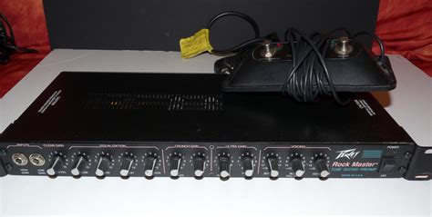 Peavey Rock Master Tube Preamp Image 421026 Audiofanzine