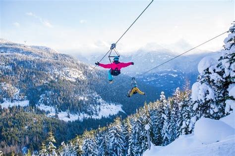 A Magical Winter Adventure - Zipline in Whistler in Winter