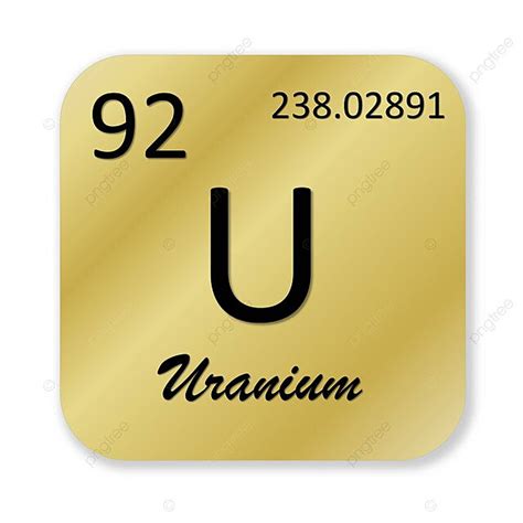 Uranium 235 Symbol