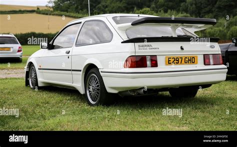 A White Ford Sierra RS 500 Cosworth Stock Photo Alamy