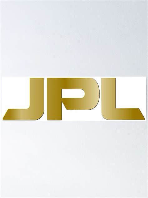 "Jet Propulsion Laboratory Anniversary Logo" Poster by Spacestuffplus ...