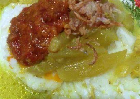 Resep Lontong Sayur Labu Siam Oleh Raditiya Cookpad