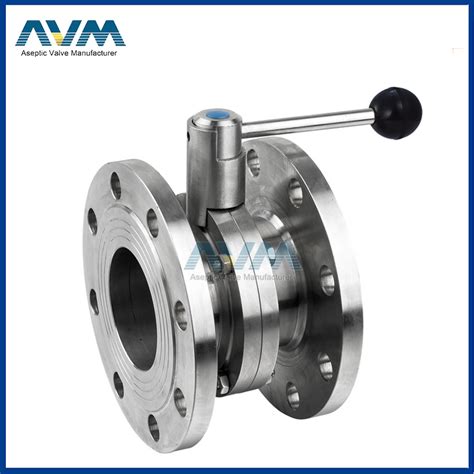 Stainless Steel Sanitary Weld Weld Butterfly Valves China Butterfly