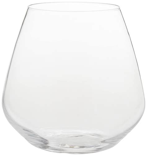 Luigi Bormioli Atelier Stemless Pinot Noir Wine Glass 20 Ounce Set Of 6 Home