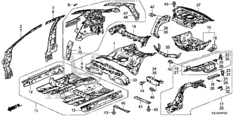 Honda Accord Body Parts Diagrams