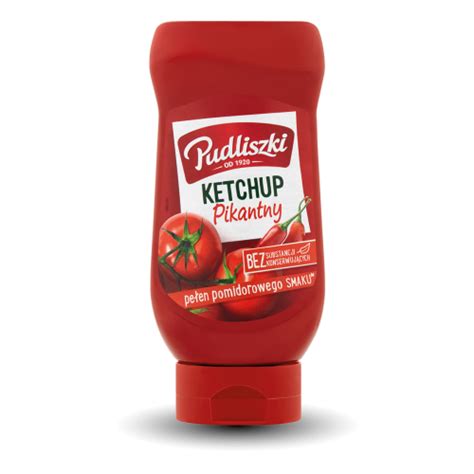 PUDLISZKI KETCHUP PIKANTNY 480G Polish Delicatessen