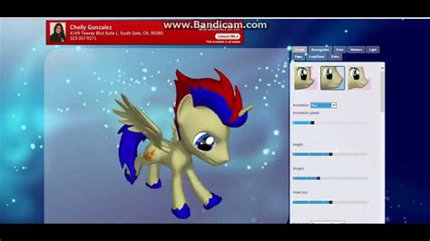 How To Make My Oc In Pony Creator 3d Youtube