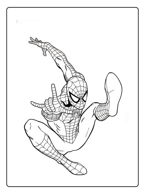 Peter Parker Homem Aranha Para Colorir - +50 Peter Parker Desenho do Homem Aranha para Colorir e Imprimir ...
