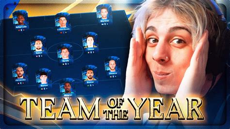 La Mia Votazione Per La Squadra Dell Anno Toty Di Ea Fc Youtube