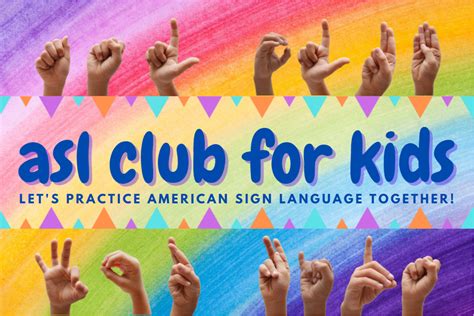 ASL Kids Club – Charles County Public Library