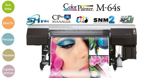 Mimaki Oki Colorpainter M S Tepede