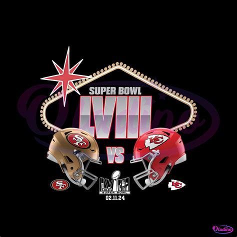 Chiefs Vs 49ers Super Bowl LVIII Matchup PNG